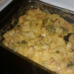 A picture of Loaded potato casserole.