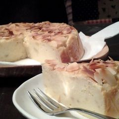 A picture of Sweet Potato Cream Cheesecake.