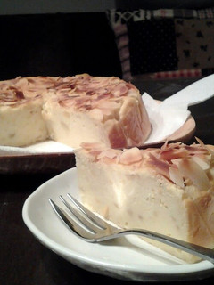 A picture of Sweet Potato Cream Cheesecake.
