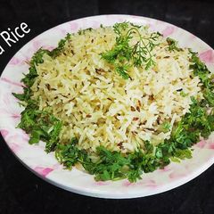A picture of Jeera Rice.