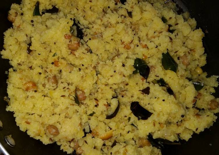 Recipe of Ultimate VARI NOKA (UPMA mostly south Indian famous upma)