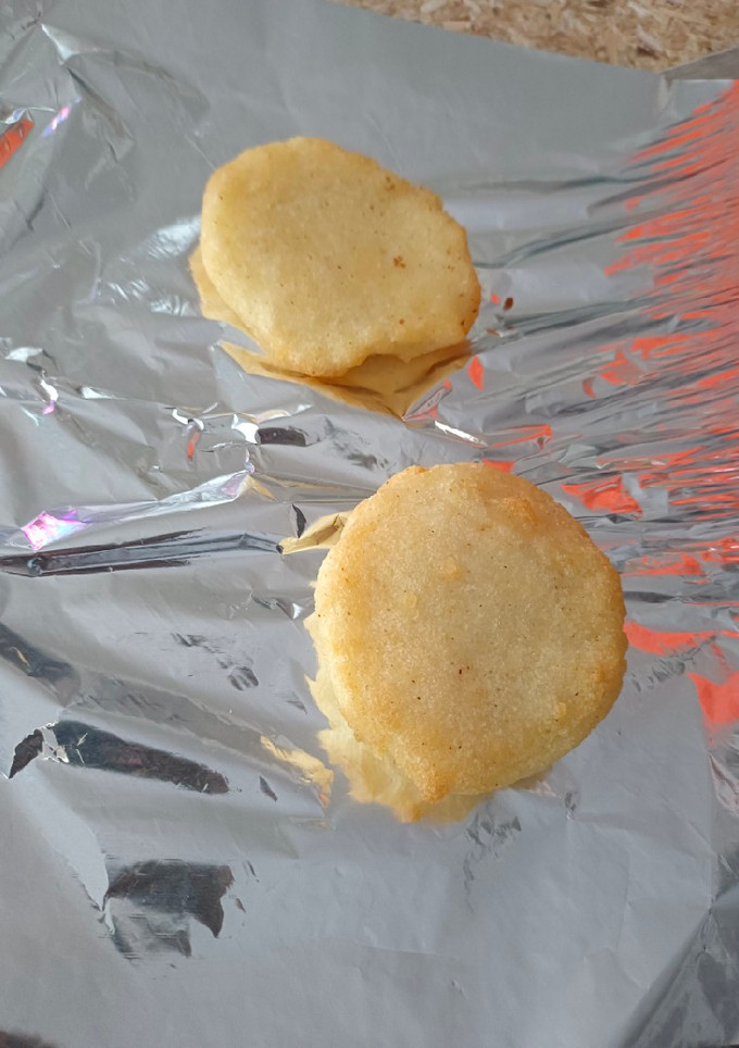 Una foto de Arepas en Air Fryer