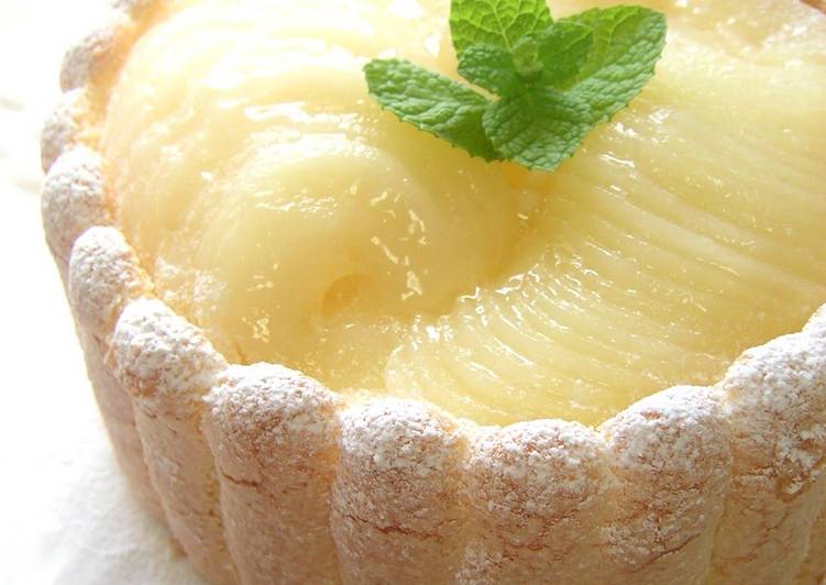 Recipe of Homemade European Pear Charlotte