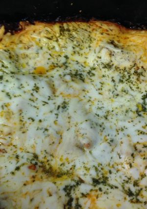 A picture of CROCK POT LASAGNA.