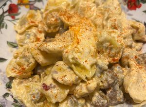 Foto di Tortellini con salsiccia panna e nduja