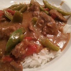 A picture of Pepper Steak.