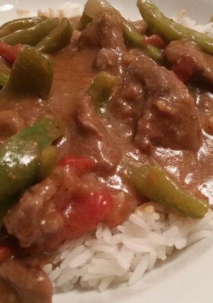 A picture of Pepper Steak.