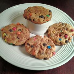 A picture of Peanut Butter Crunch Cookies.