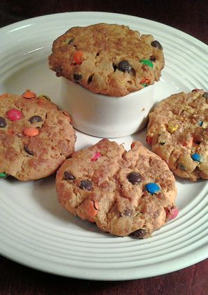 A picture of Peanut Butter Crunch Cookies.