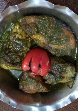 A picture of Green fish.