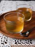 Jello with Umeshu and Lemon