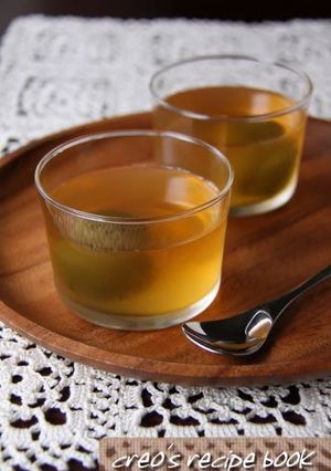 A picture of Jello with Umeshu and Lemon.