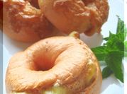 A picture of bagel recipe no oil