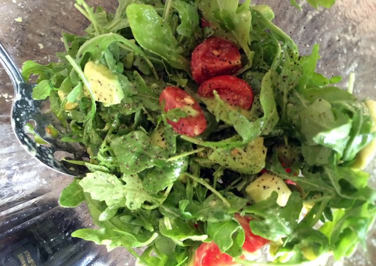 Recipe: Delicious Lite Arugula Salad