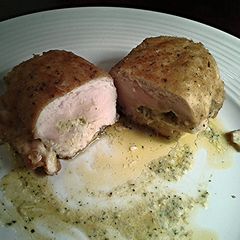 A picture of Chicken Kiev.