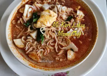 Resep Unik Mi Kari Laksa (Mamee Chef) Enak Sempurna