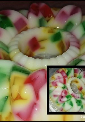 Foto resep Puding Mozaik silky