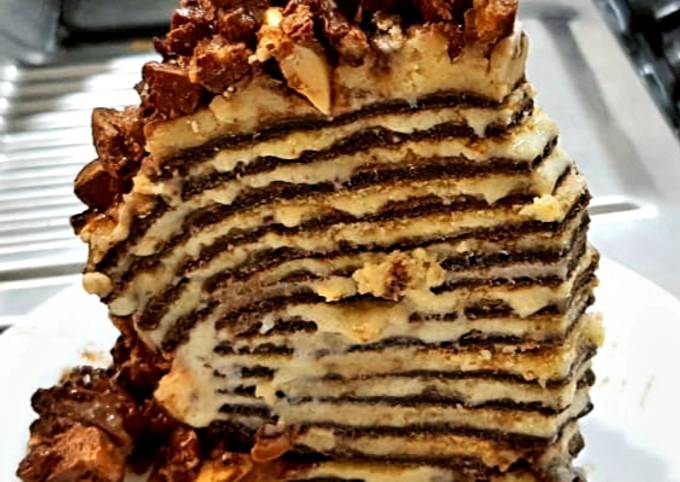 Chocolate crepe cake