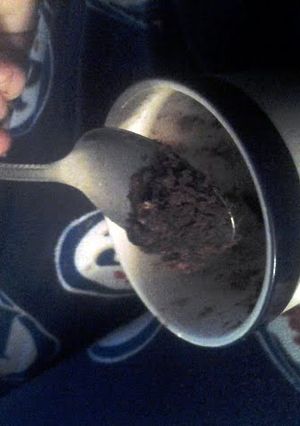 A picture of Easy bisquick mug cake.