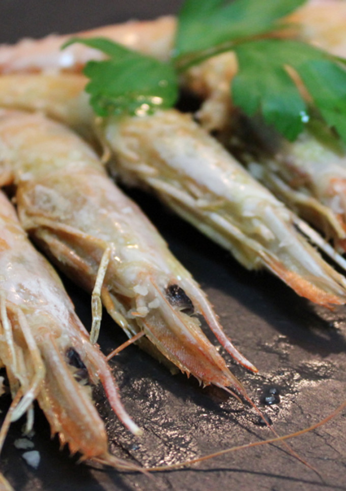 Una foto de Gambas a la plancha | Sin humo y sin manchar