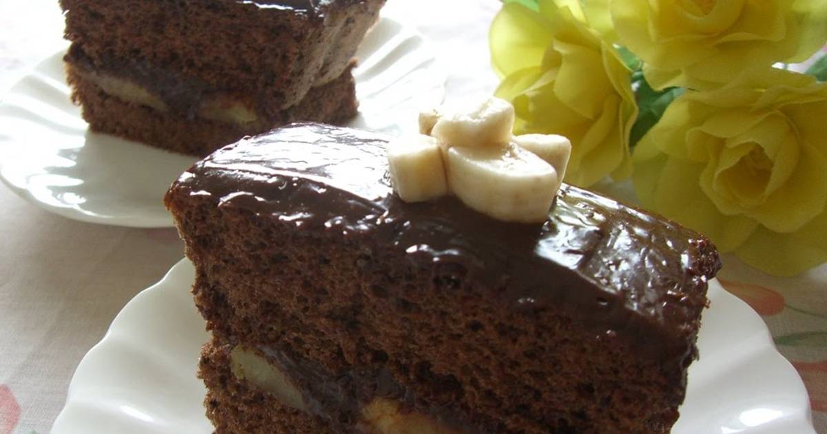 Rum Banana Chocolate Cake Recipe by cookpad.japan - Cookpad