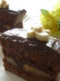 Rum Banana Chocolate Cake