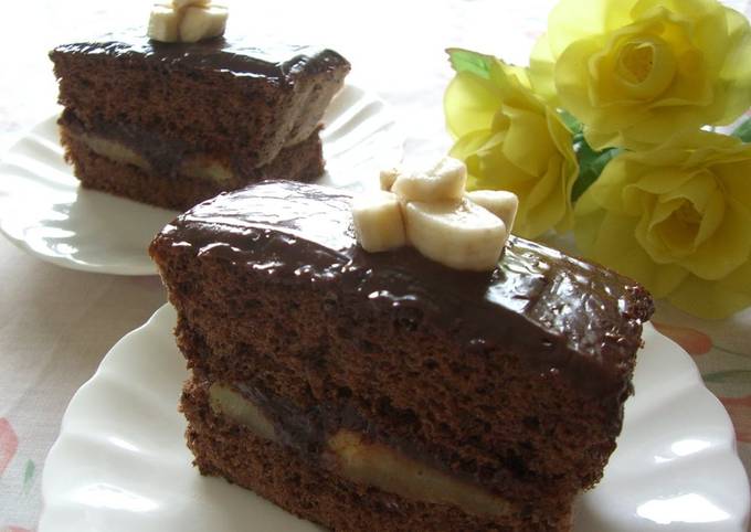 Step-by-Step Guide to Make Speedy Rum Banana Chocolate Cake