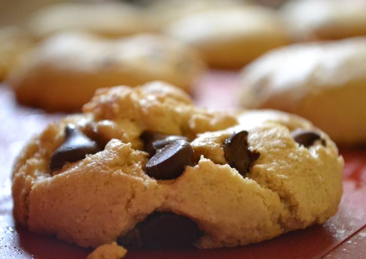 Simple Way to Make Super Quick Homemade Salty Olive Oil Chocolate Chip Cookies