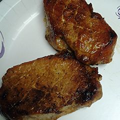 A picture of Lemon peppered pork loin.