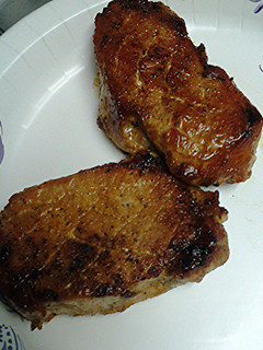 A picture of Lemon peppered pork loin.