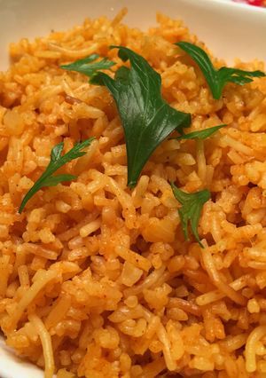 A picture of Barbecue Rice.