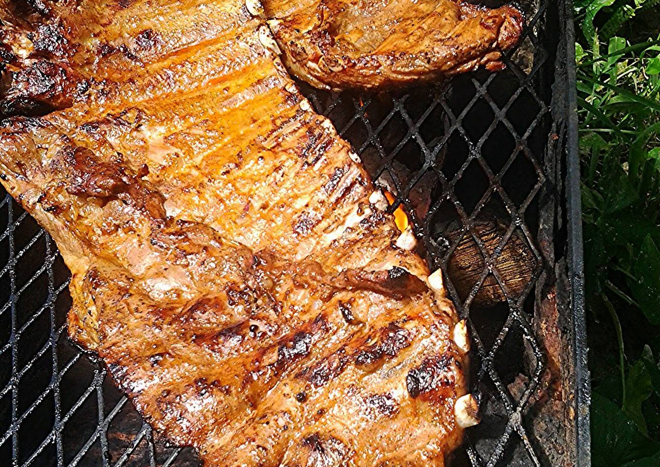 Apple juice ribs or Labor day ribs