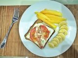 Mini pizza casera saludable