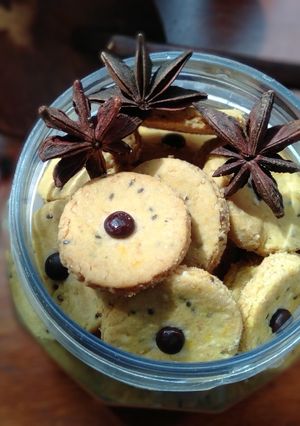 Foto resep Cookies labu kuning (gluten free, sugar free)