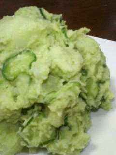 A picture of Easy Avocado and Potato Salad (Good For Your Complexion).