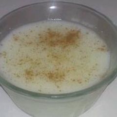 A picture of Turkish Rice Pudding (Sutlac).