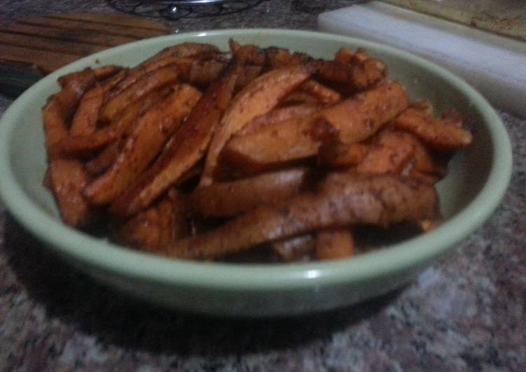 Step-by-Step Guide to Make Quick Sweet potato fries!