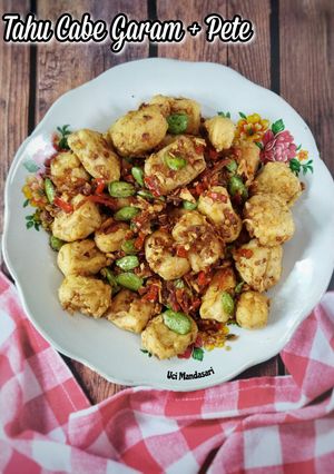 Foto resep Tahu Crispy Cabe Garam + Pete