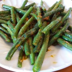 A picture of Tangerine Green Beans.