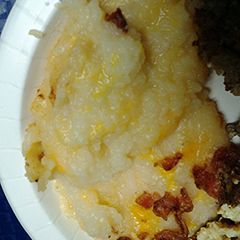 A picture of Potato casserole.