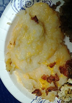 A picture of Potato casserole.