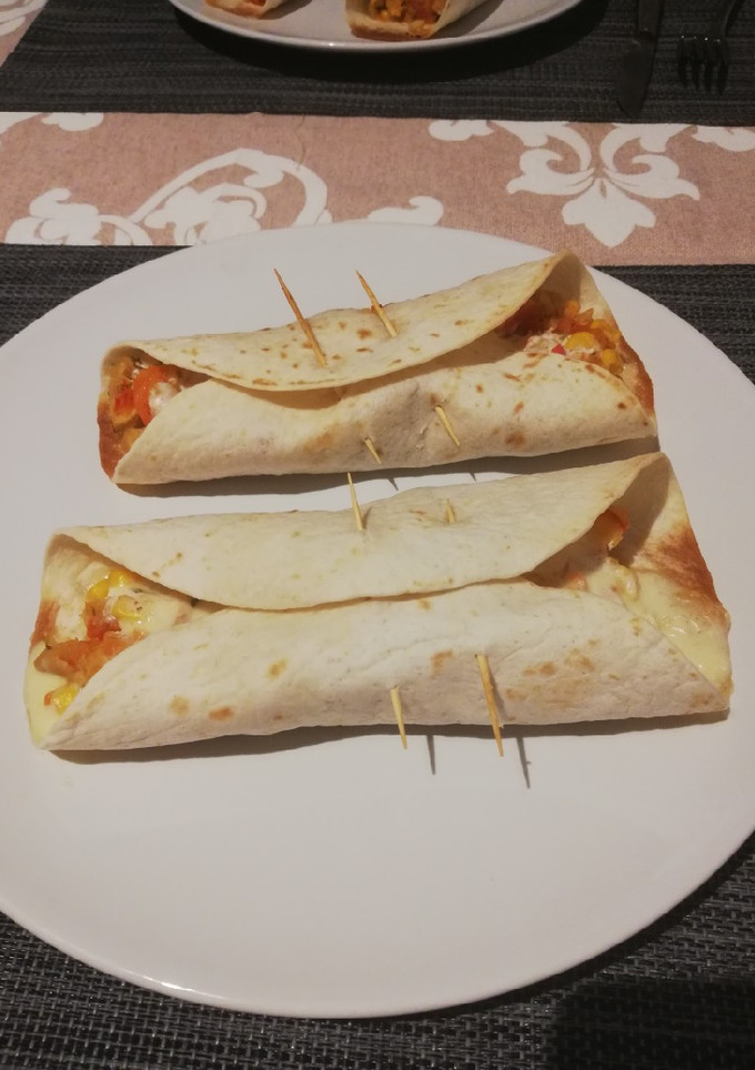 Una foto de Burrito de pollo