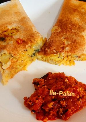 A picture of Masala Dosa.