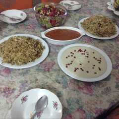 A picture of برياني دجاج.