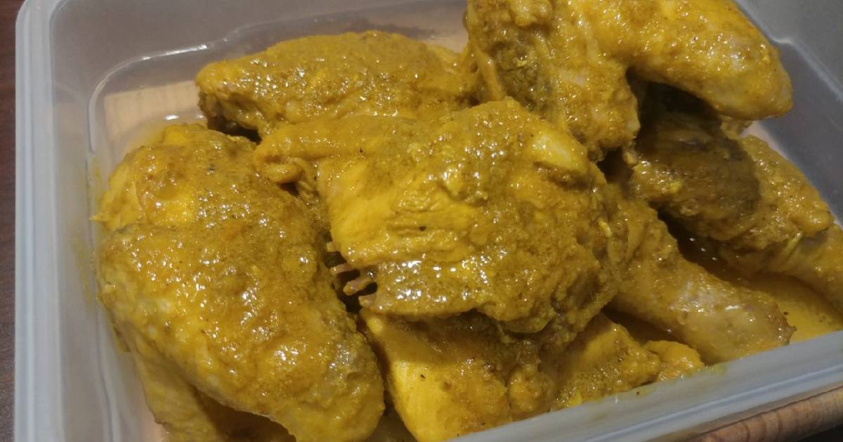 Resep Ayam Marinasi Kuning A.k.a Ayam Ungkep Oleh Yaumi Ummu Umayr ...