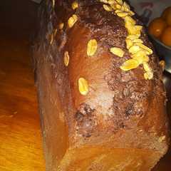Foto principal de Budín de Chocolate -Con maní & chocolate 🥜🍫