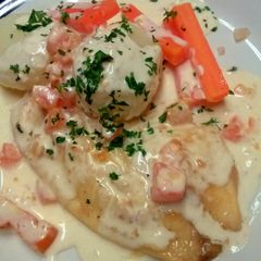 A picture of Poached Tilapia.