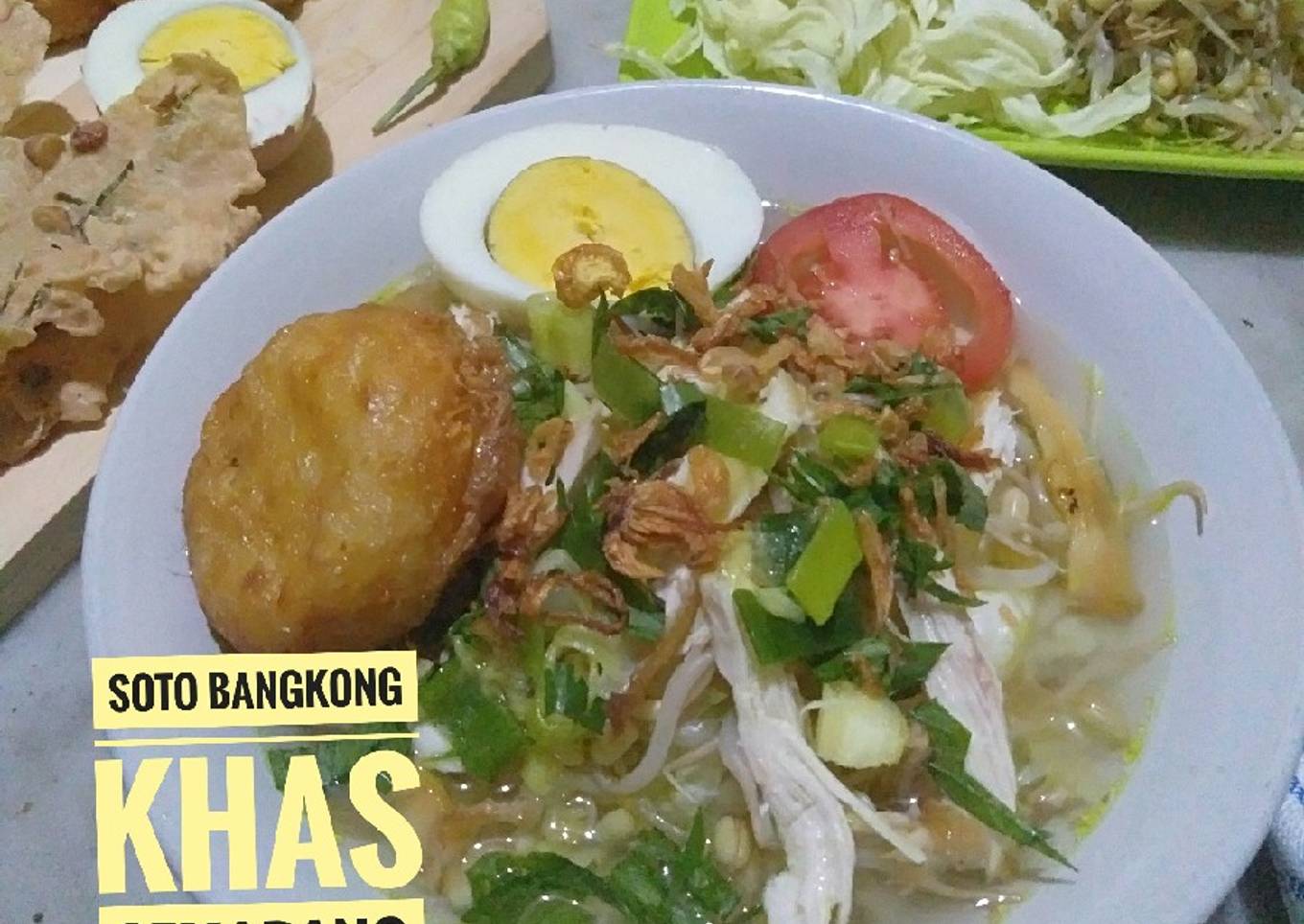 Soto Bangkong khas Semarang