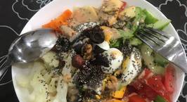 Hình ảnh món Salad rau, trái cây cho bữa sáng nhanh và đủ chất