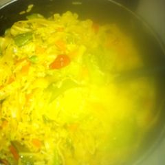 A picture of Creamy Garlic And Herb Veggie Pasta Pot.